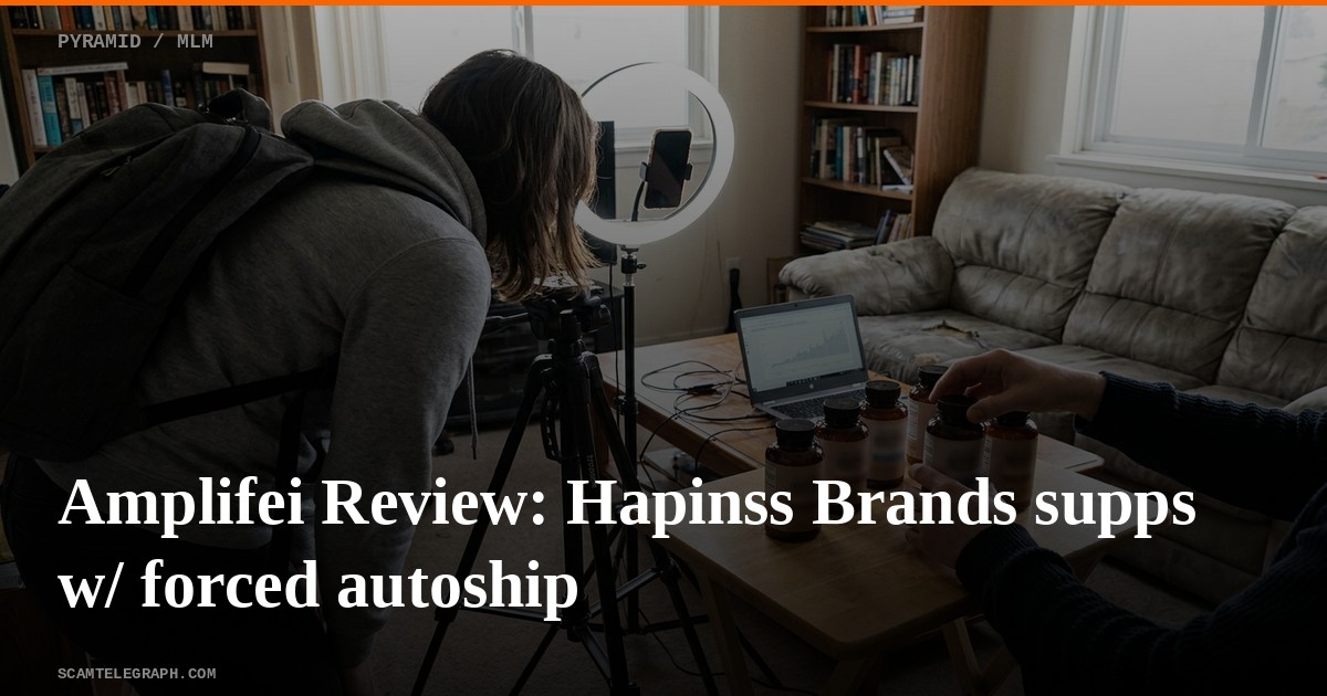 Amplifei Review: Hapinss Brands supps w/ forced autoship
