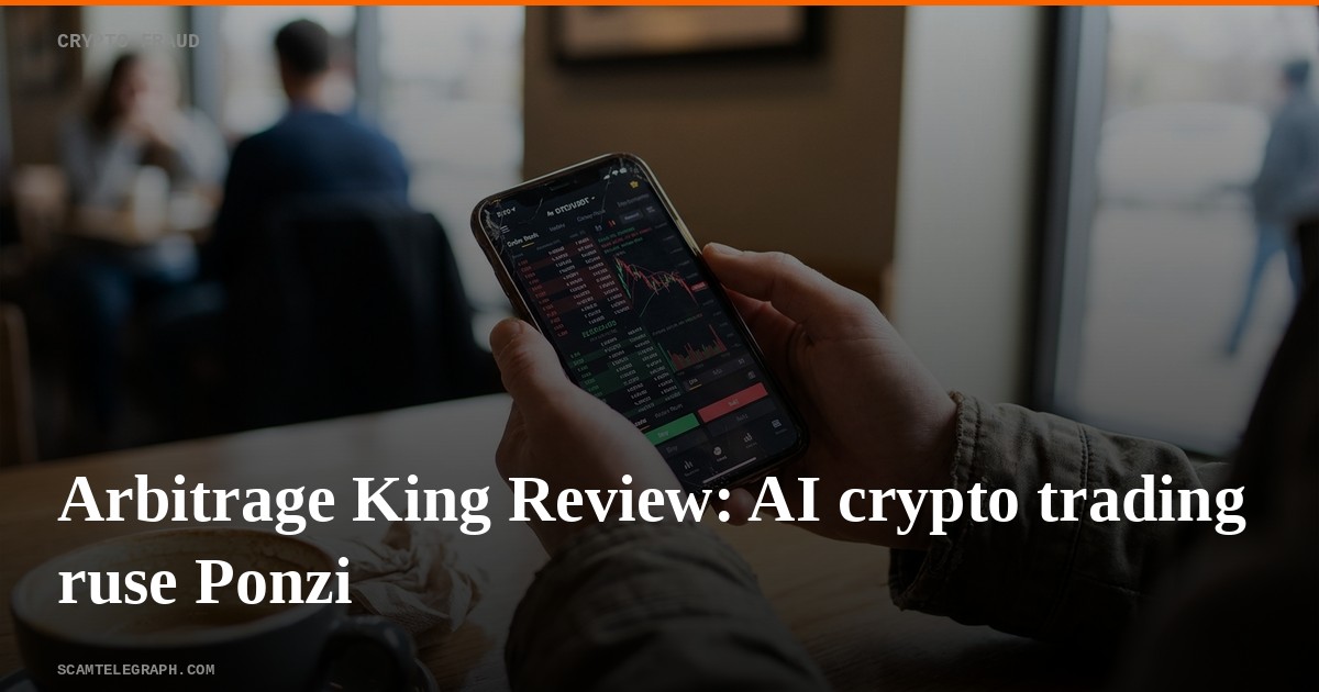 Arbitrage King Review: AI crypto trading ruse Ponzi