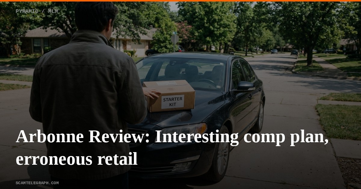 Arbonne Review: Interesting comp plan, erroneous retail