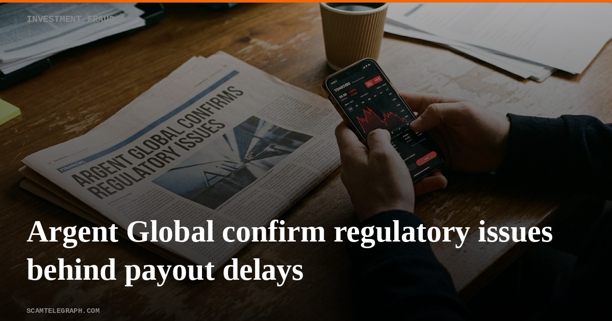Argent Global confirm regulatory issues behind payout delays