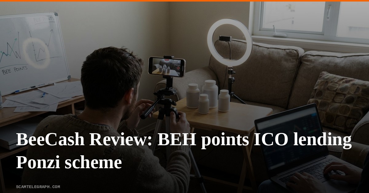 BeeCash Review: BEH points ICO lending Ponzi scheme