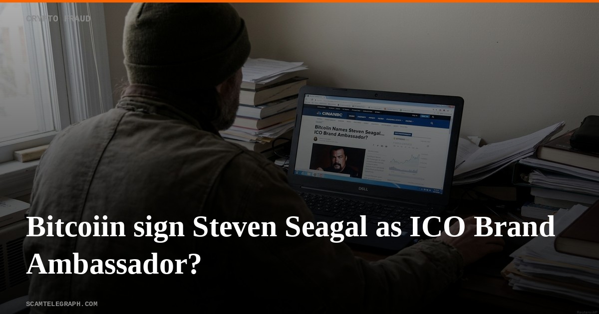 Bitcoiin sign Steven Seagal as ICO Brand Ambassador?