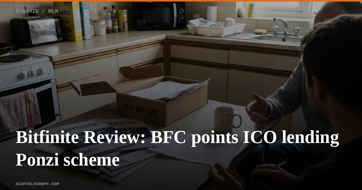 Bitfinite Review: BFC points ICO lending Ponzi scheme