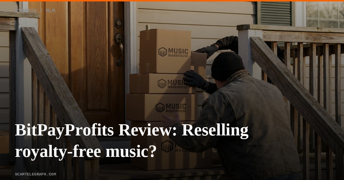 BitPayProfits Review: Reselling royalty-free music?