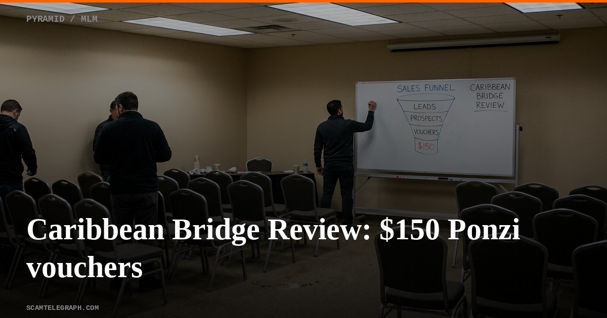 Caribbean Bridge Review: $150 Ponzi vouchers