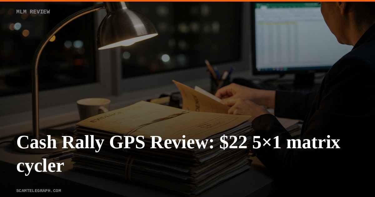 Cash Rally GPS Review: $22 5×1 matrix cycler