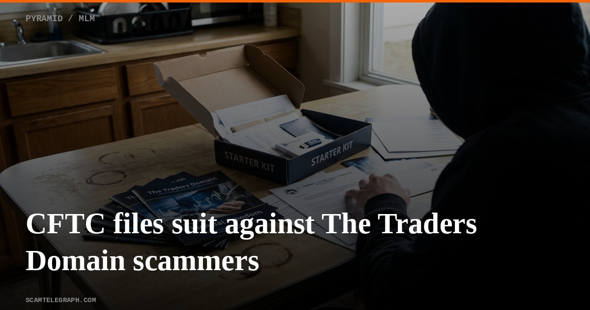 CFTC files suit against The Traders Domain scammers