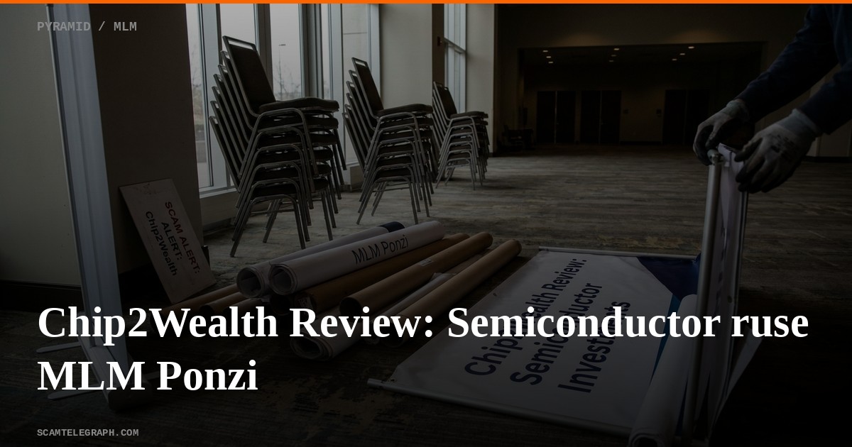 Chip2Wealth Review: Semiconductor ruse MLM Ponzi