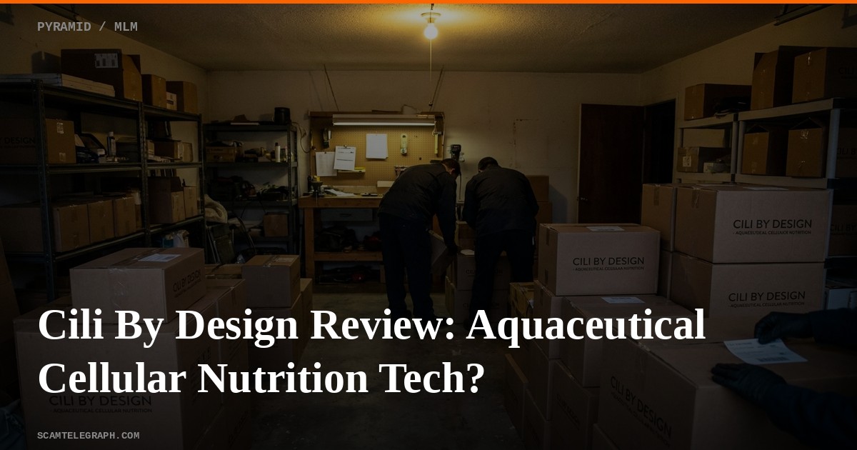 Cili By Design Review: Aquaceutical Cellular Nutrition Tech?