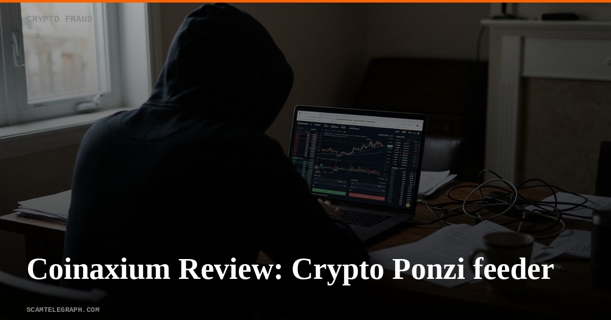Coinaxium Review: Crypto Ponzi feeder