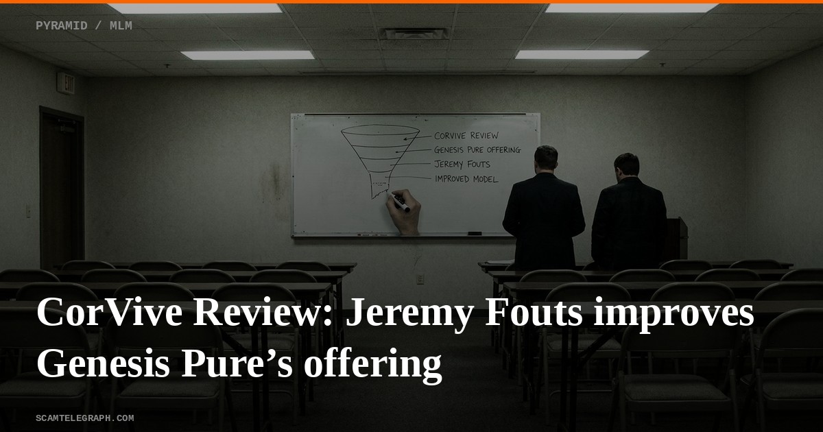 CorVive Review: Jeremy Fouts improves Genesis Pure’s offering