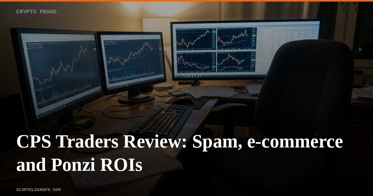 CPS Traders Review: Spam, e-commerce and Ponzi ROIs
