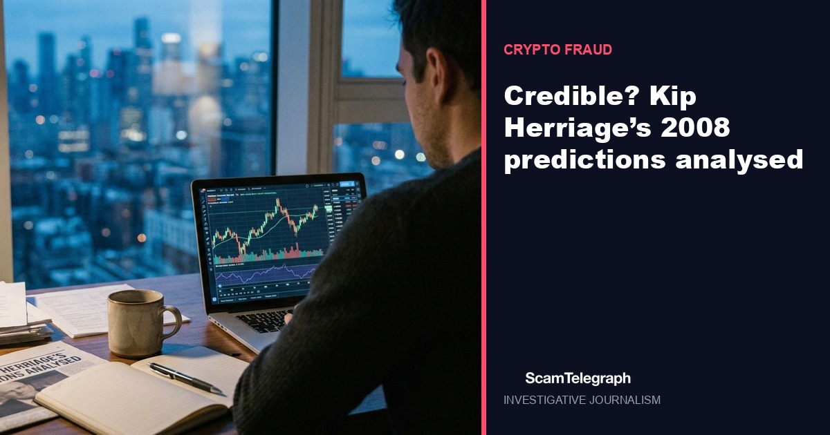 Credible? Kip Herriage’s 2008 predictions analysed
