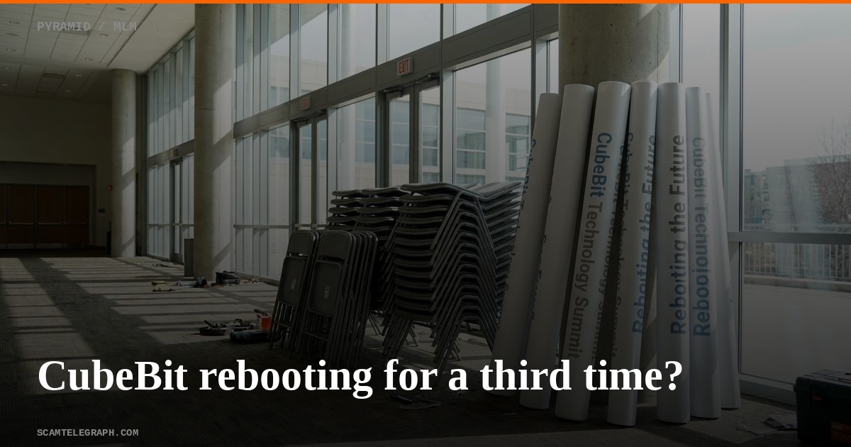 CubeBit rebooting for a third time?