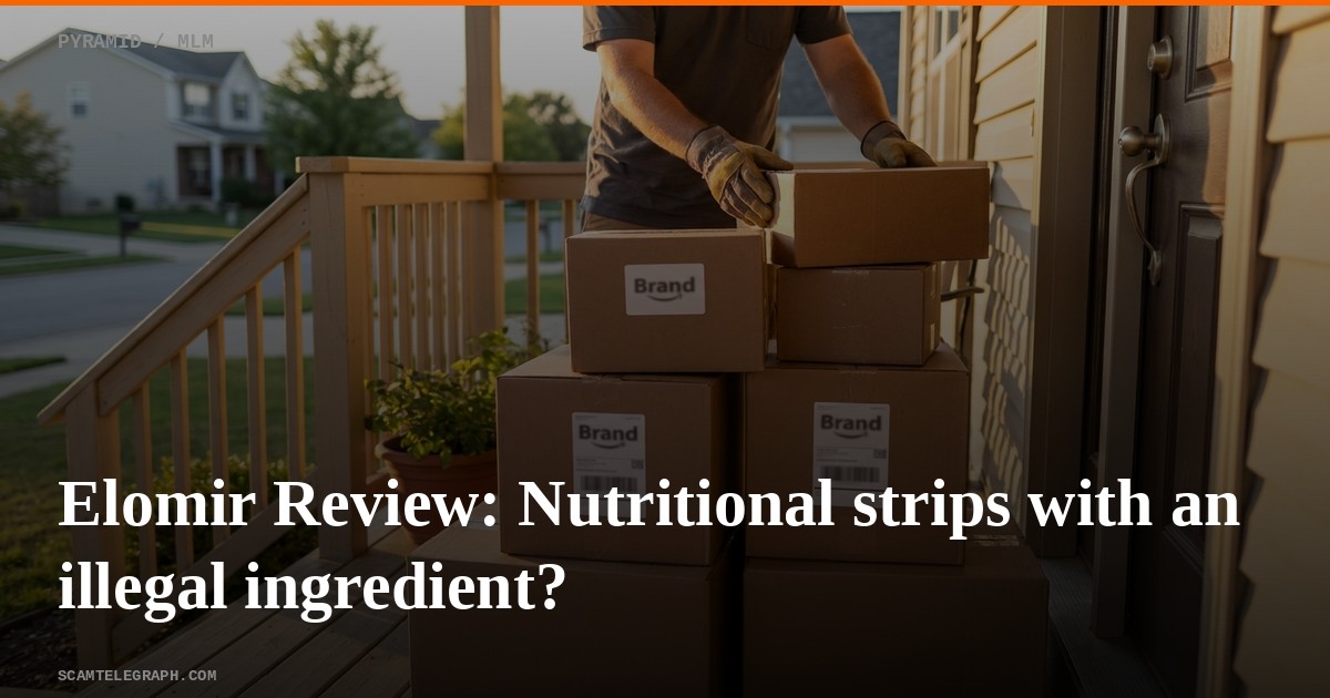 Elomir Review: Nutritional strips with an illegal ingredient?