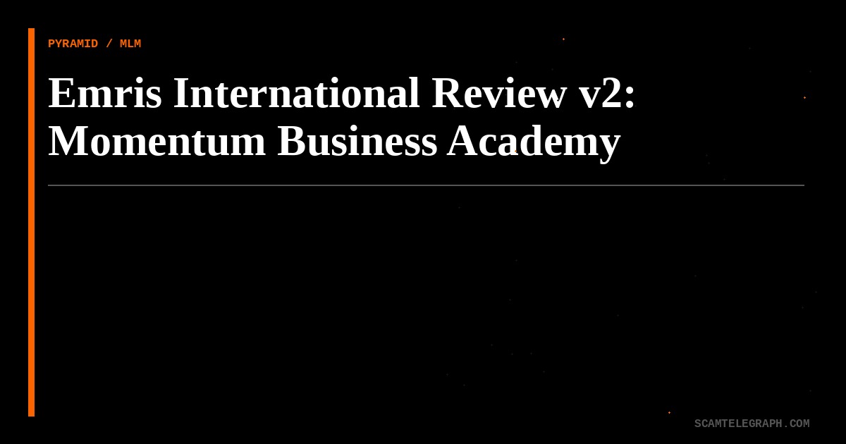 Emris International Review v2: Momentum Business Academy