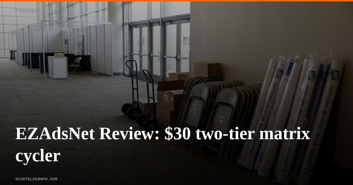 EZAdsNet Review: $30 two-tier matrix cycler