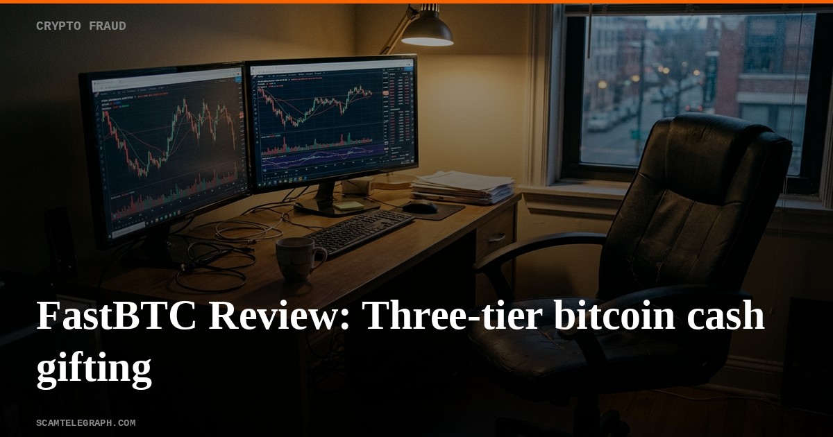 FastBTC Review: Three-tier bitcoin cash gifting