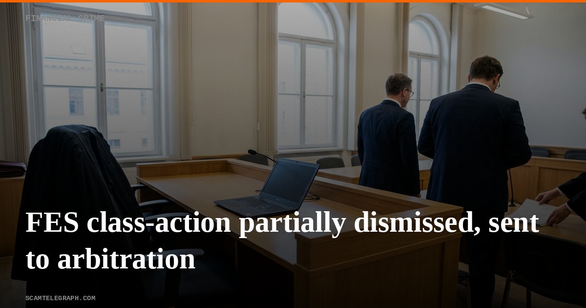 FES class-action partially dismissed, sent to arbitration