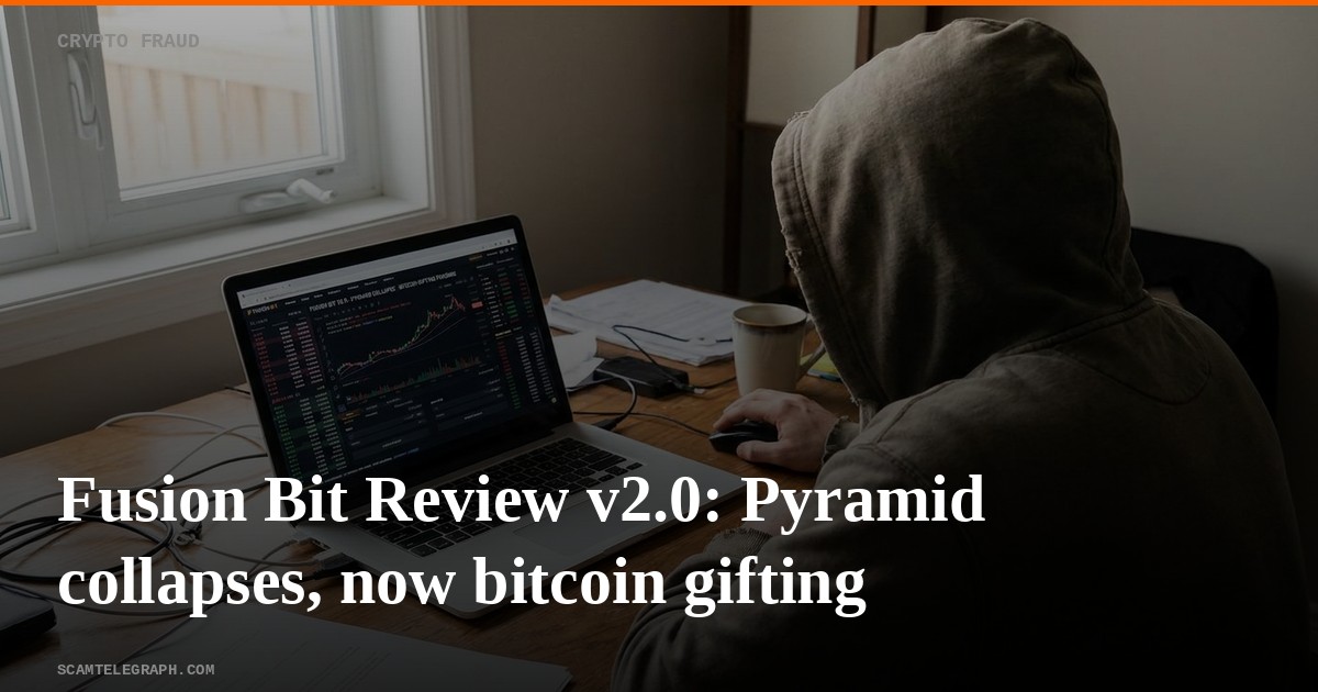 Fusion Bit Review v2.0: Pyramid collapses, now bitcoin gifting