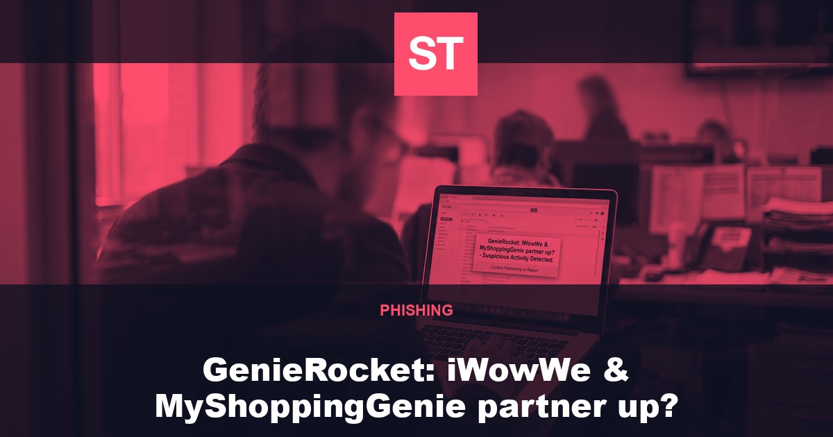 GenieRocket: iWowWe & MyShoppingGenie partner up?