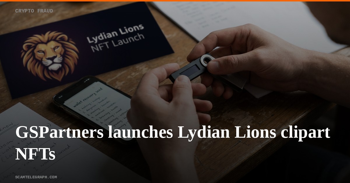 GSPartners launches Lydian Lions clipart NFTs