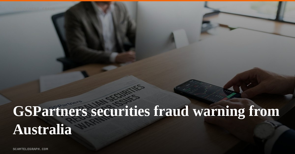 GSPartners securities fraud warning from Australia
