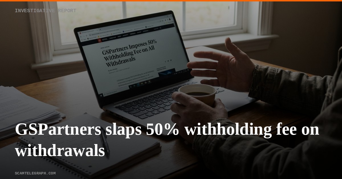 GSPartners slaps 50% withholding fee on withdrawals