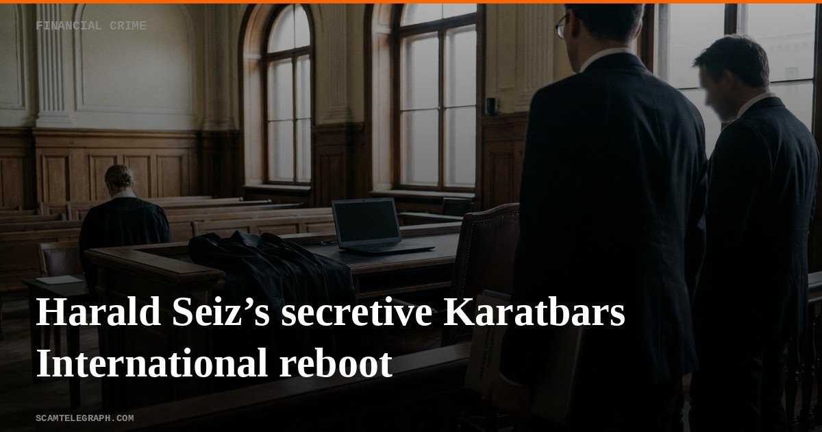 Harald Seiz’s secretive Karatbars International reboot