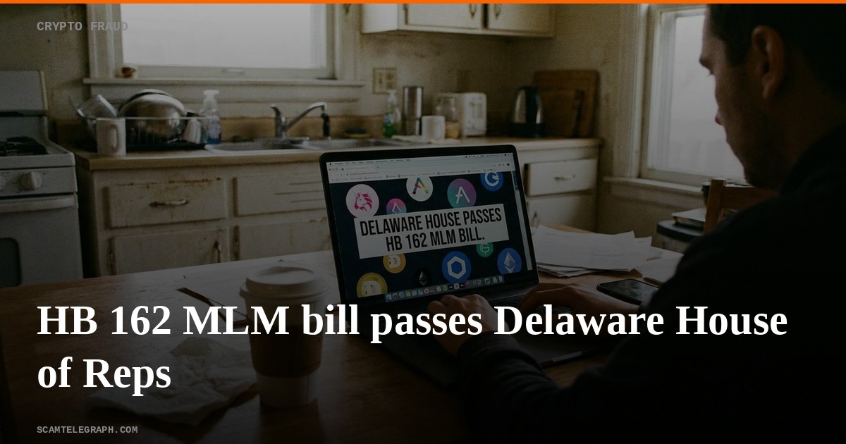 HB 162 MLM bill passes Delaware House of Reps