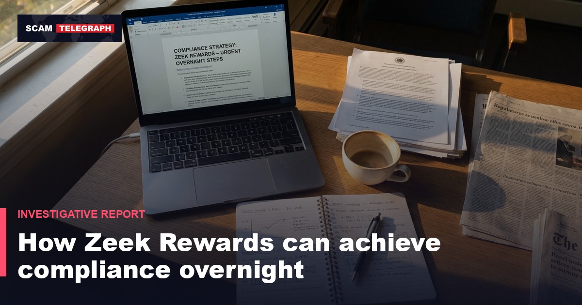 How Zeek Rewards can achieve compliance overnight