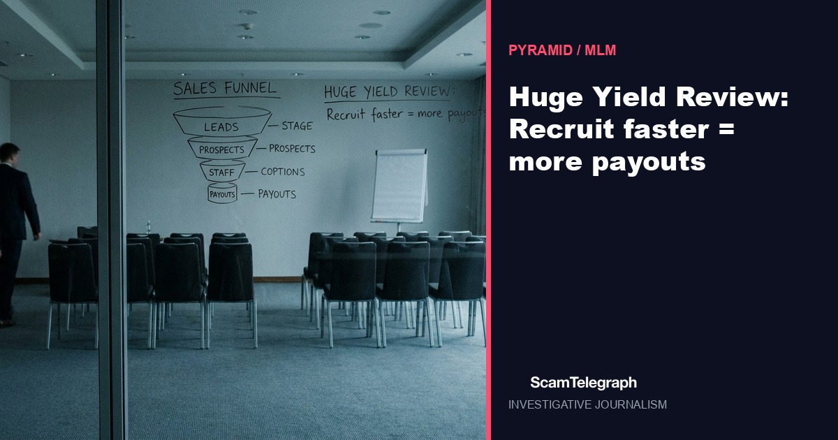 Huge Yield Review: Recruit faster = more payouts