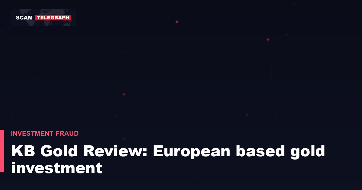 KB Gold Review: European based gold investment