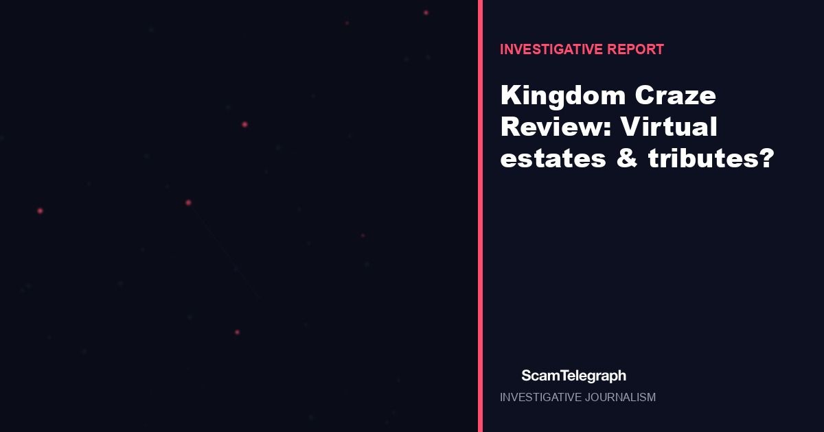 Kingdom Craze Review: Virtual estates & tributes?