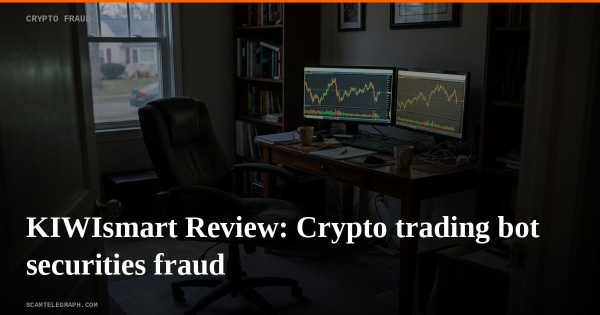 KIWIsmart Review: Crypto trading bot securities fraud