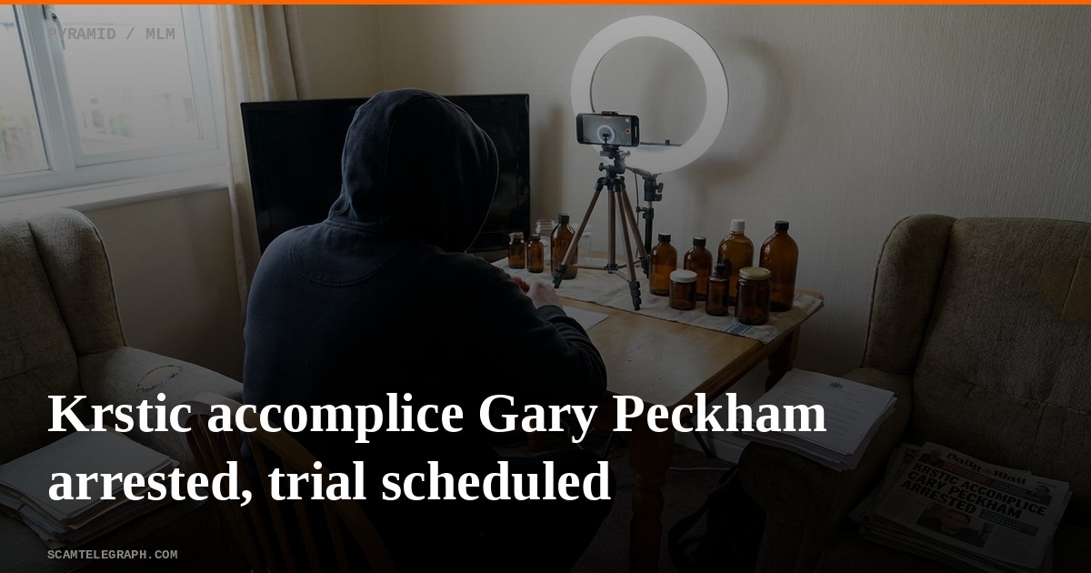 Krstic accomplice Gary Peckham arrested, trial scheduled