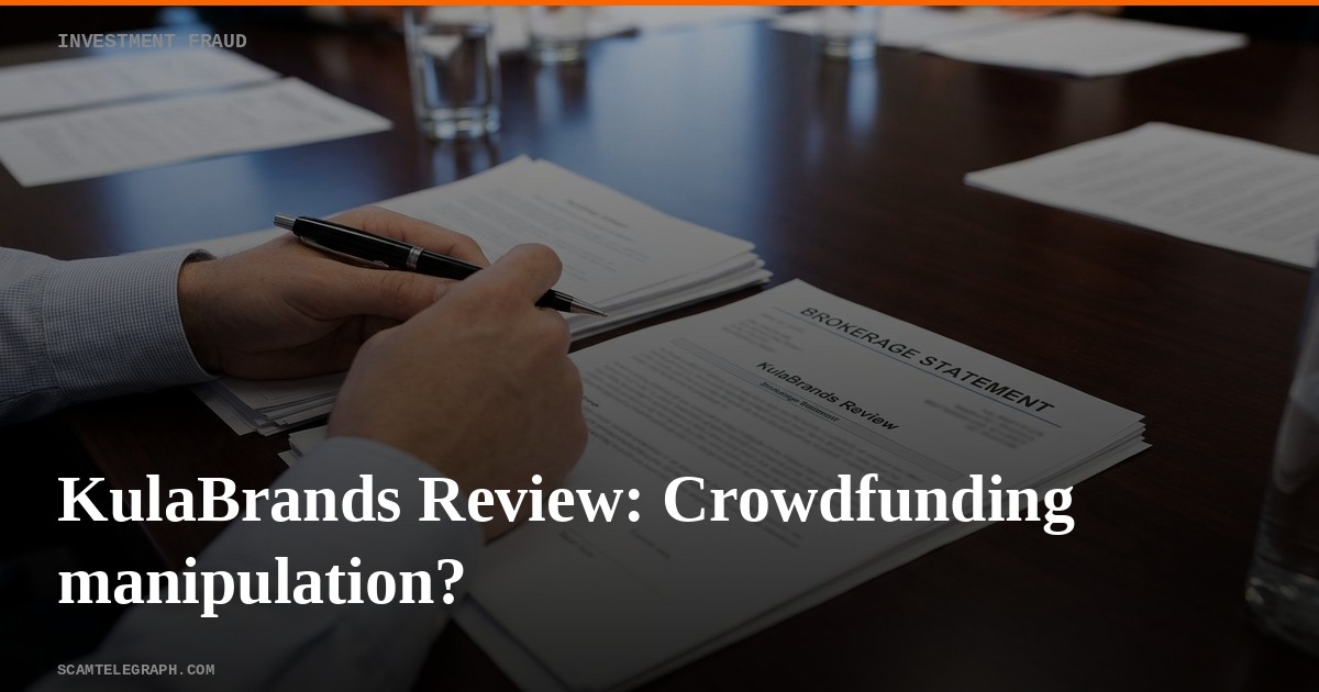 KulaBrands Review: Crowdfunding manipulation?