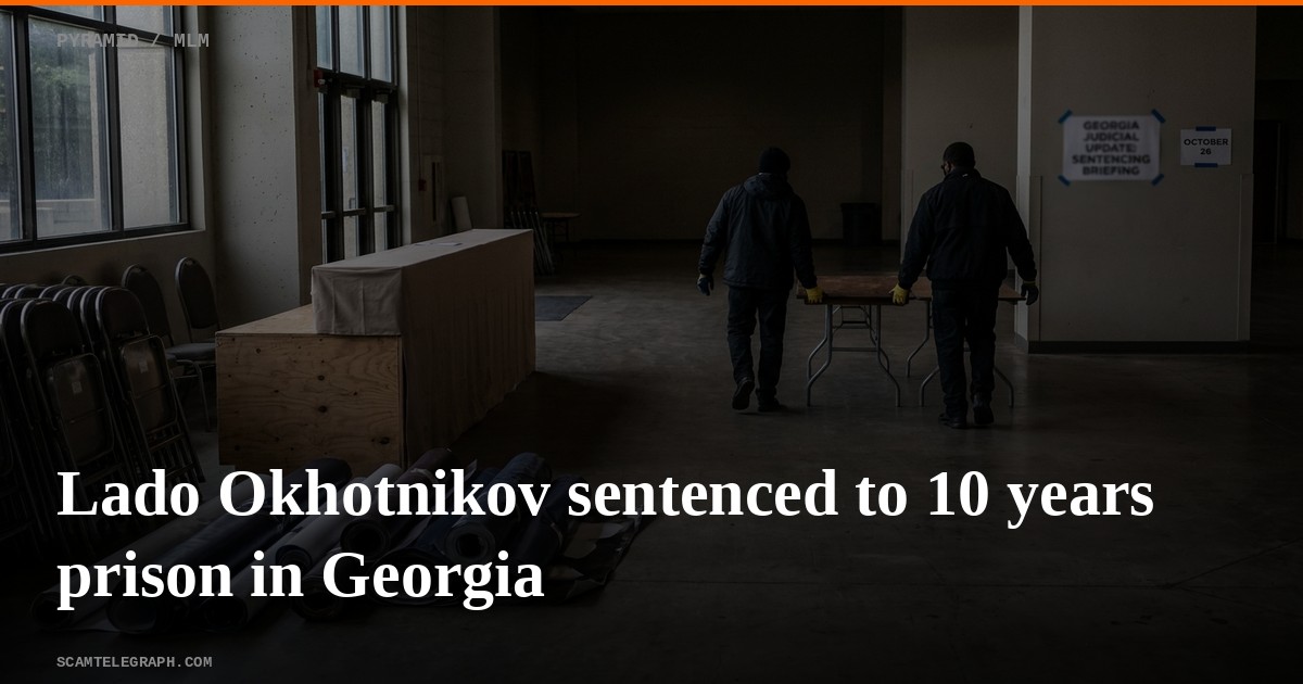 Lado Okhotnikov sentenced to 10 years prison in Georgia