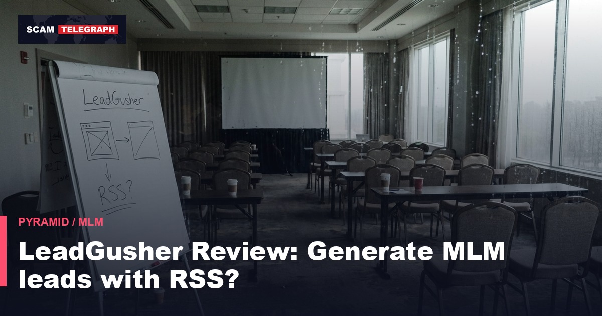 LeadGusher Review: Generate MLM leads with RSS?