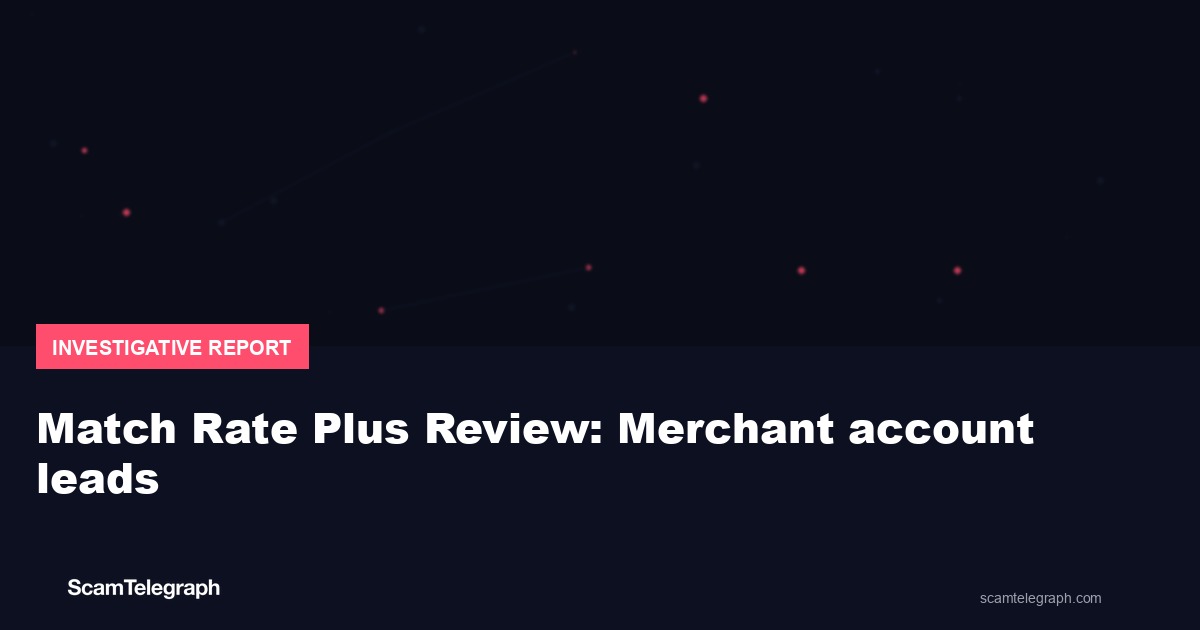 Match Rate Plus Review: Merchant account leads