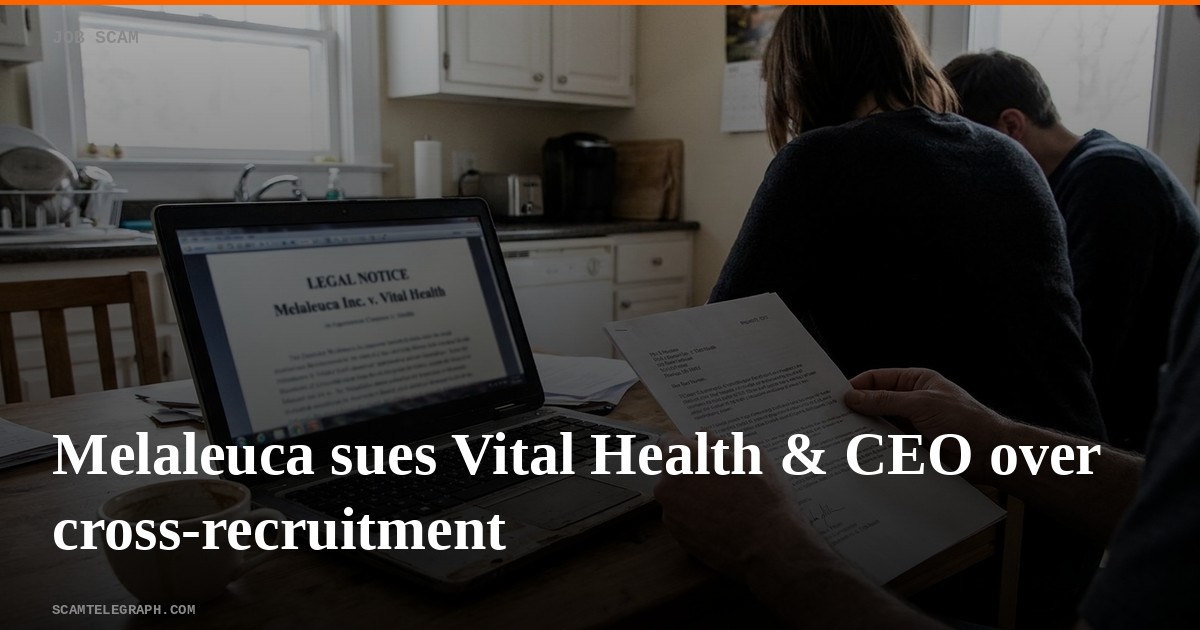 Melaleuca sues Vital Health & CEO over cross-recruitment