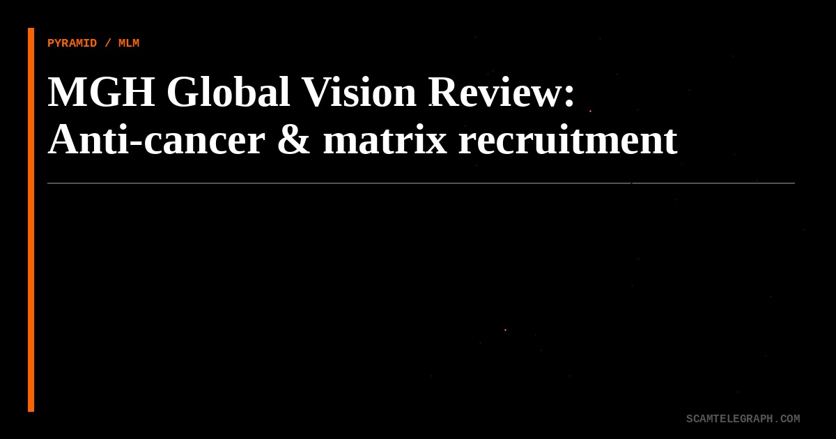 MGH Global Vision Review: Anti-cancer & matrix recruitment