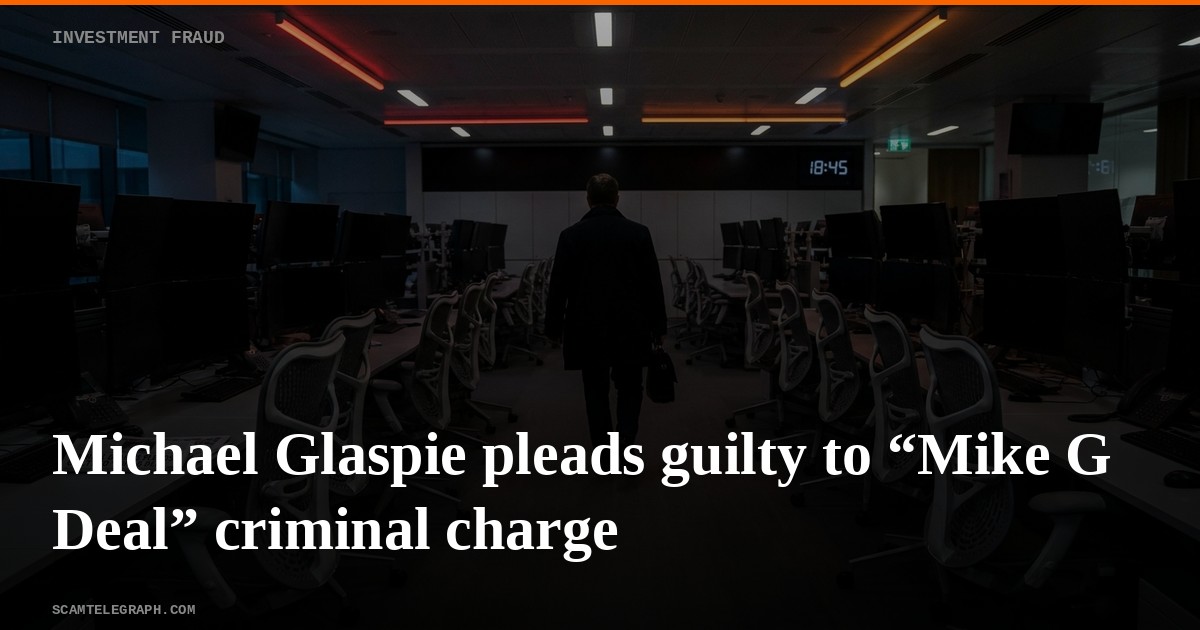 Michael Glaspie pleads guilty to “Mike G Deal” criminal charge