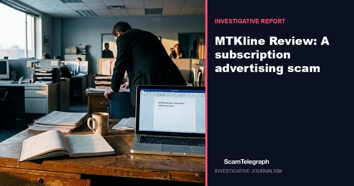 MTKline Review: A subscription advertising scam