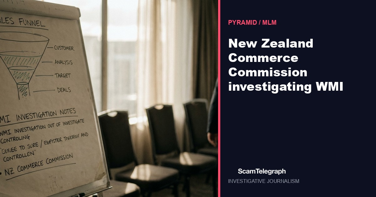 New Zealand Commerce Commission investigating WMI