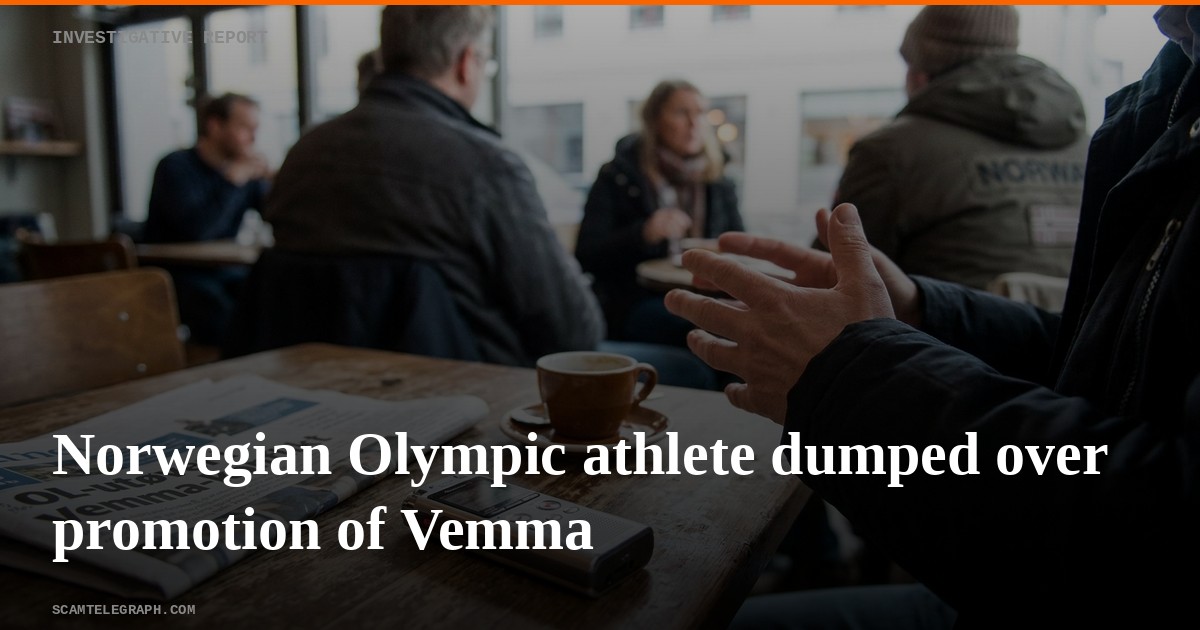 Norwegian Olympic athlete dumped over promotion of Vemma