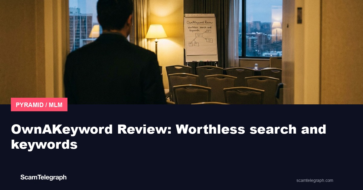 OwnAKeyword Review: Worthless search and keywords