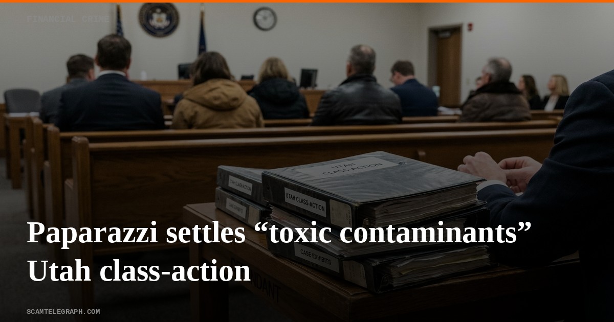 Paparazzi settles “toxic contaminants” Utah class-action