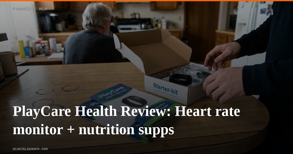 PlayCare Health Review: Heart rate monitor + nutrition supps