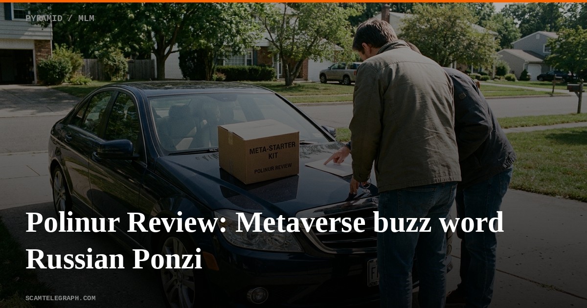 Polinur Review: Metaverse buzz word Russian Ponzi